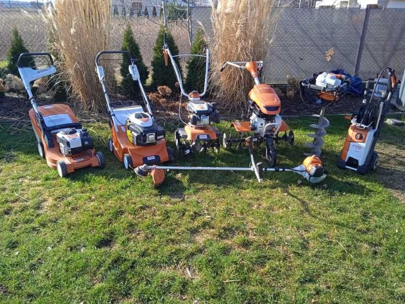 Wynajem wertykulatora stihl RL 540 Ligota Mała gm. Oleśnica