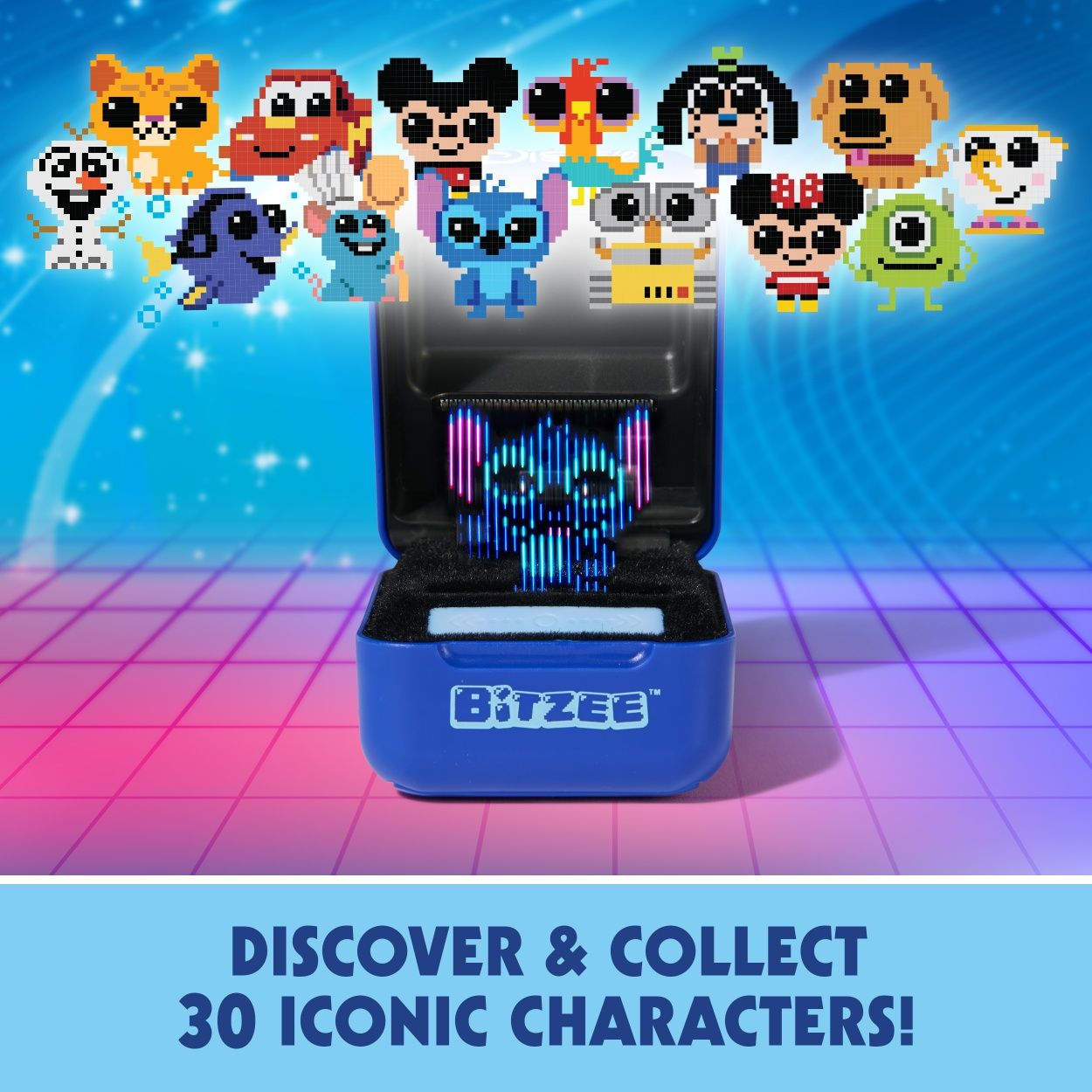 Bitzee Disney цифровий улюбленець тамагочі  Стіч Олаф Мікі Маус Маккуи