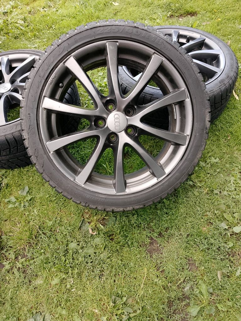 Alufelgi 18'' z zimowymi oponami
