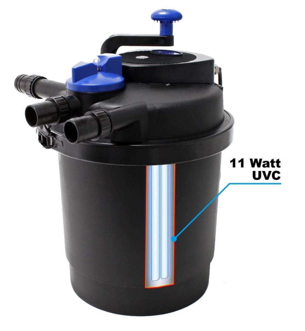 SUNSUN CPF-2500 filtr ciśnieniowy z lampą UV-C do oczka wodnego 6000l