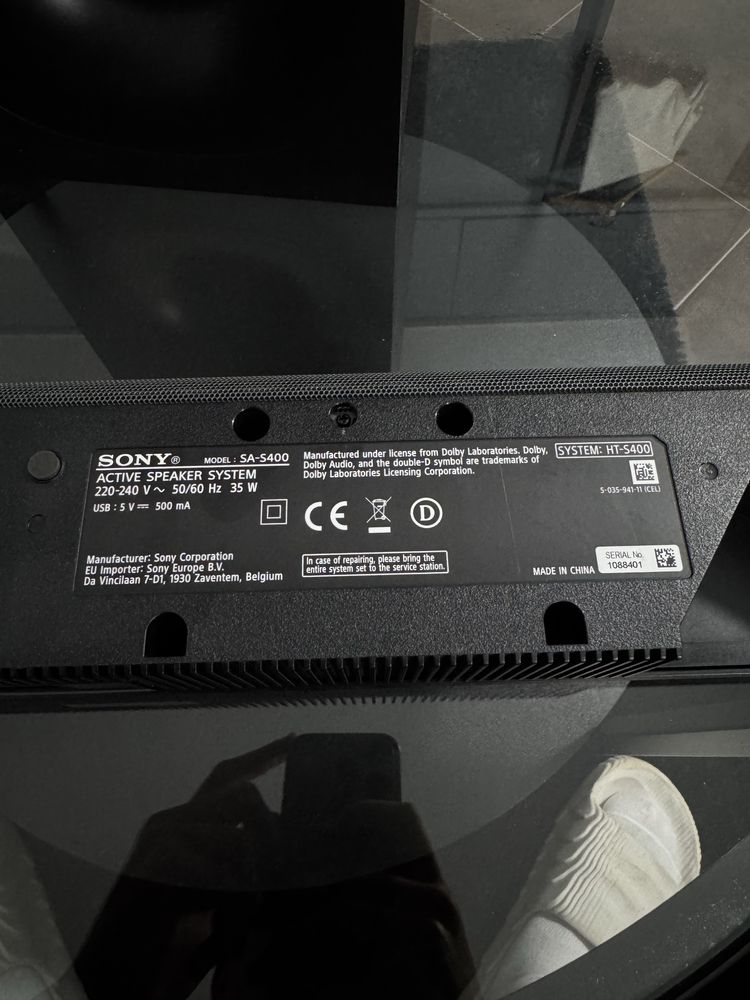 Soundbar Sony HT-S400