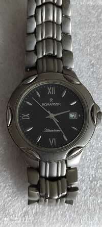 Титановые наручные часы Romanson TM0591MW(BK)
