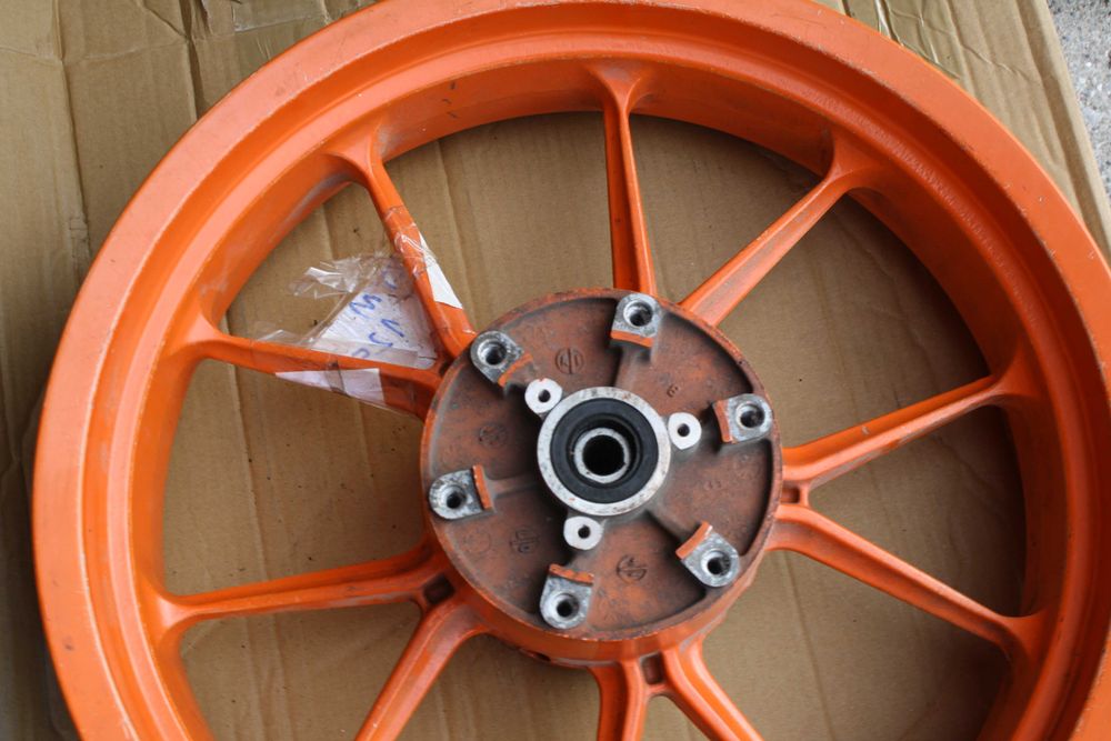Felga Tył Tylna OEM KTM RC 125 Orange !