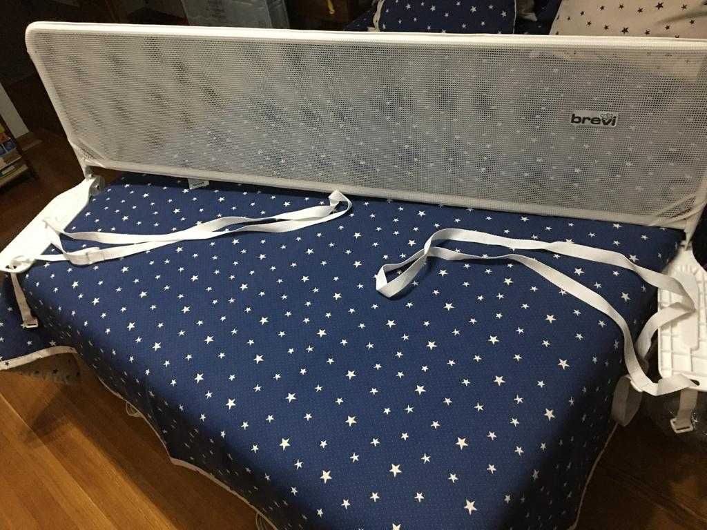 Grade proteção cama de criança