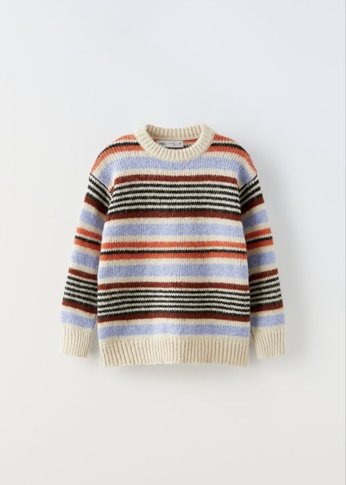 Светр ZARA новий XS смугастий дівчачий жіночий теплий вигідно