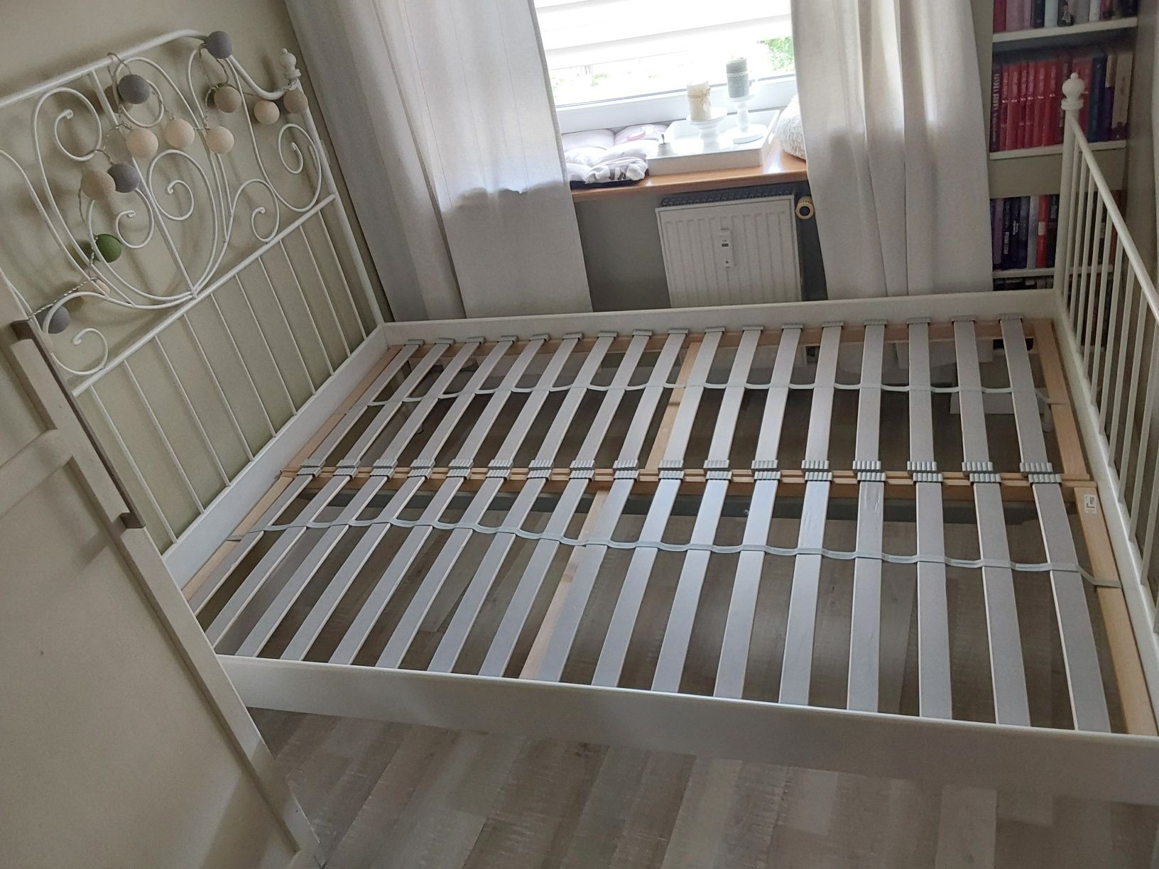 Łóżko IKEA LEIRVIK 140 cm stan IDEALNY