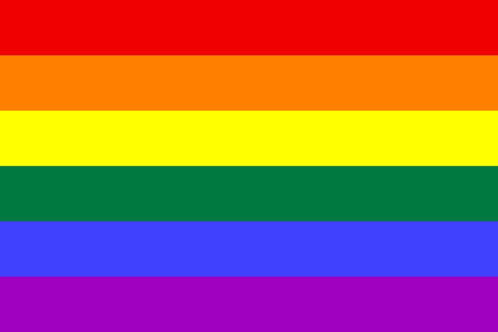 Радужный флаг ЛГБТ/свободы/прайд 90*60/150*90 Райдужний прапор свободи