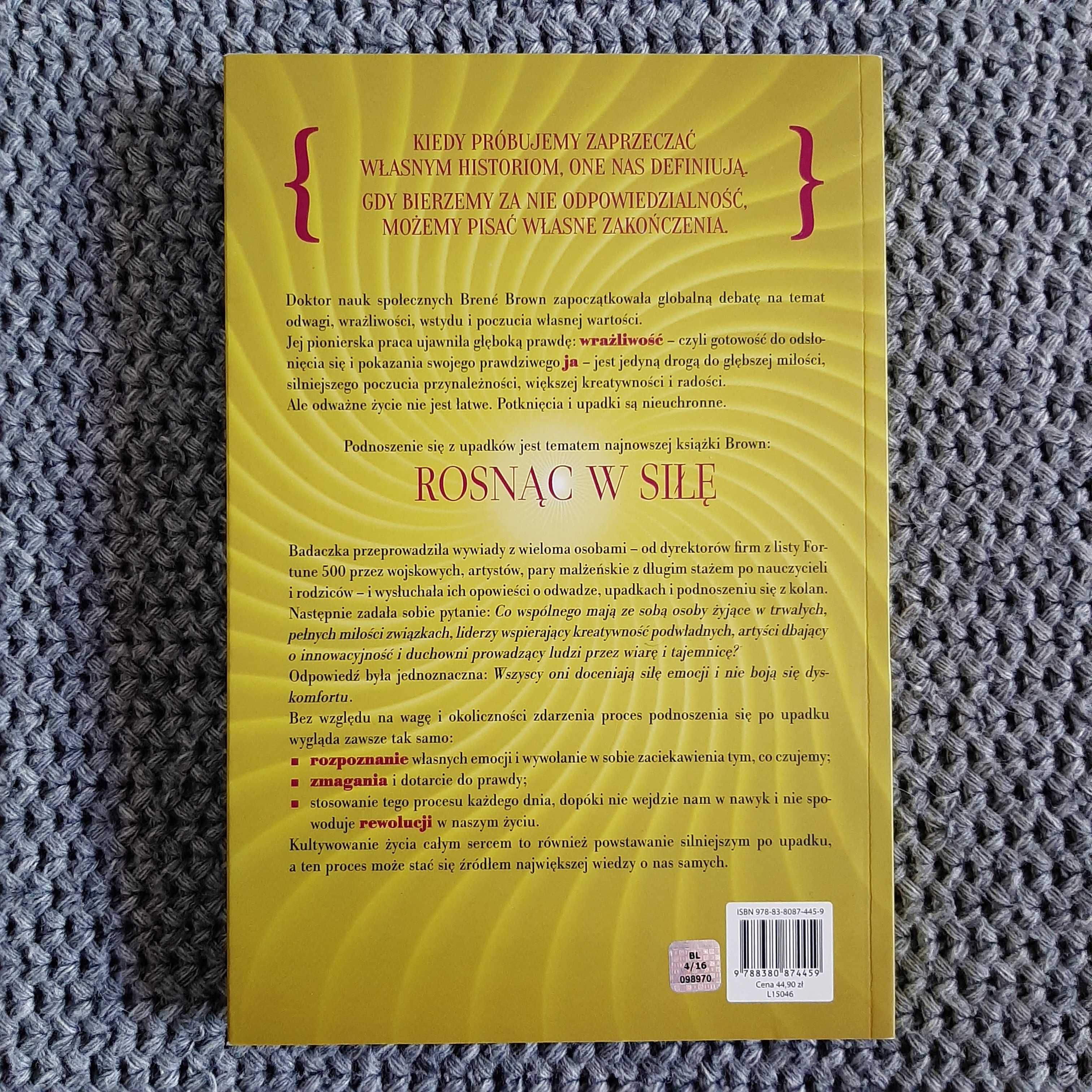 Rosnąc w siłę. Rozpoznanie. Zmagania. Rewolucja - Brene Brown NOWA!!!