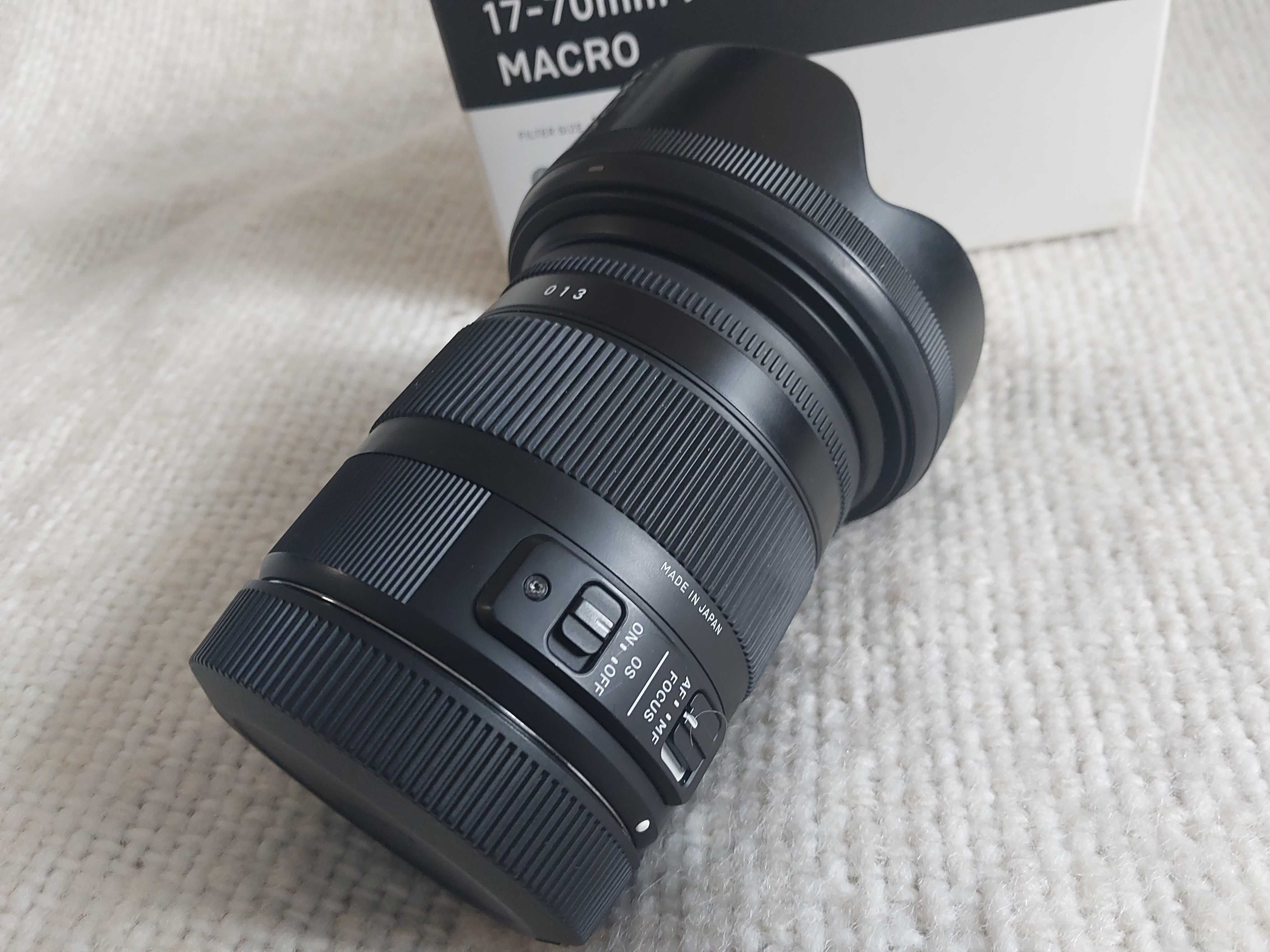 Sigma C 17-70 2.8- 4 canon