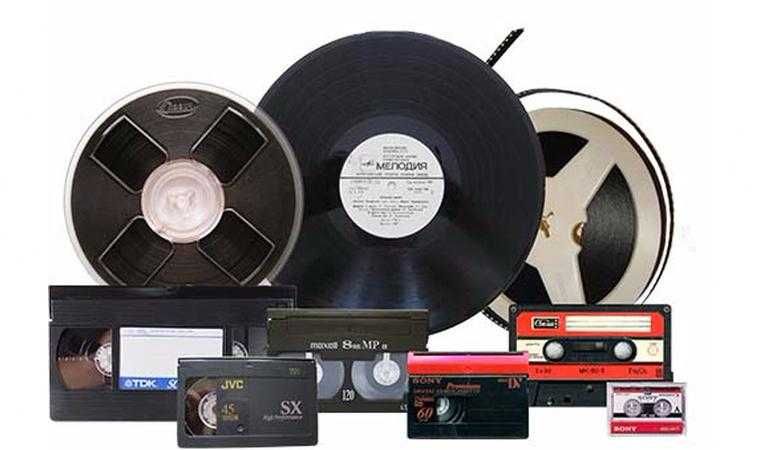 Оцифровка аудио кассет -видеокассет-кинопленки на DVD