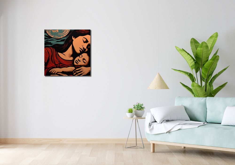 Obraz 60x60cm Matczyne Więzi