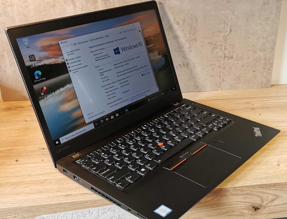 2x Lenovo ThinkPad T470S i5-6300u/8GB RAM/256GB NVMe/W10P #wariant#04