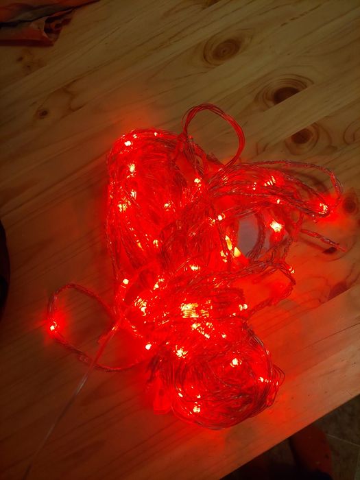 Гирлянда штора 4 цвета