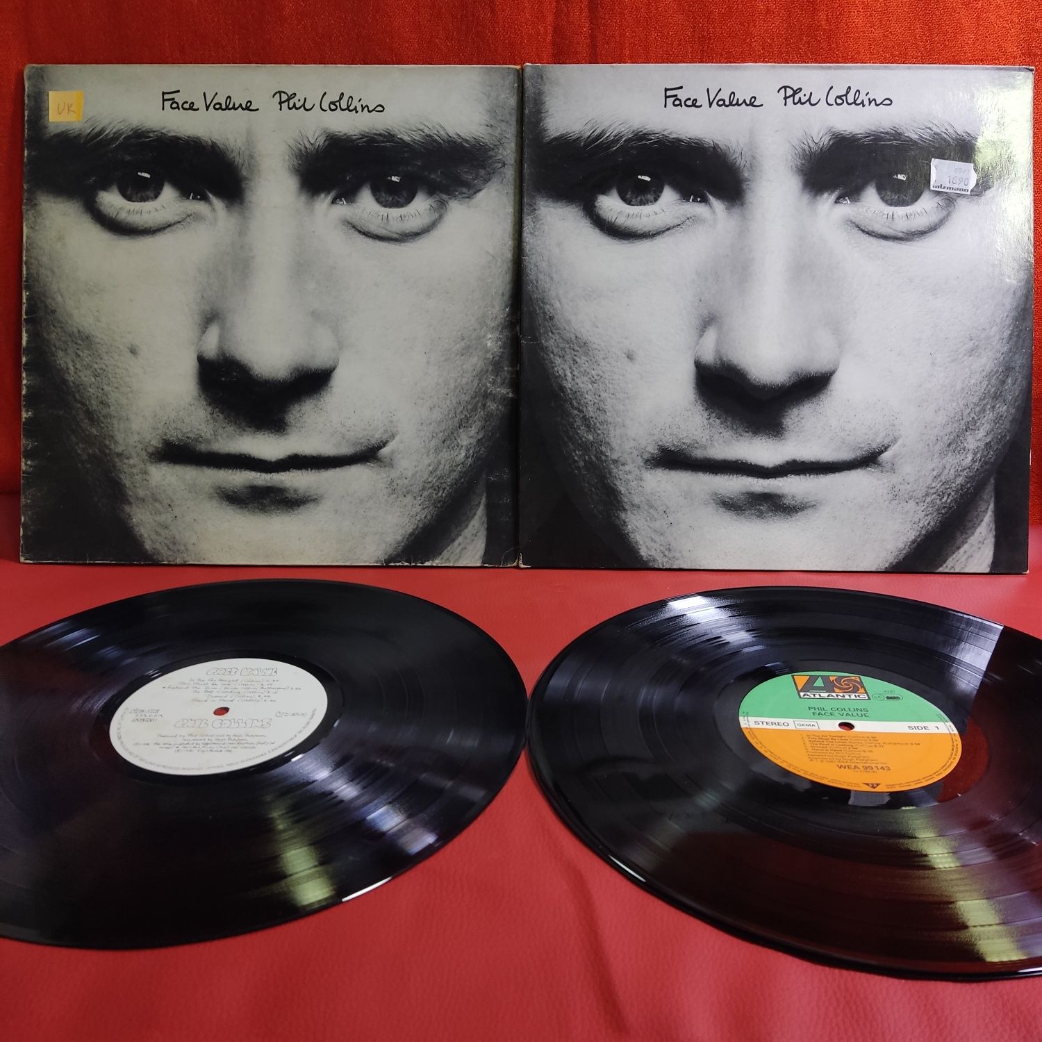 Phil Collins - Вінілові платівки 1981/82/83/85/89/90