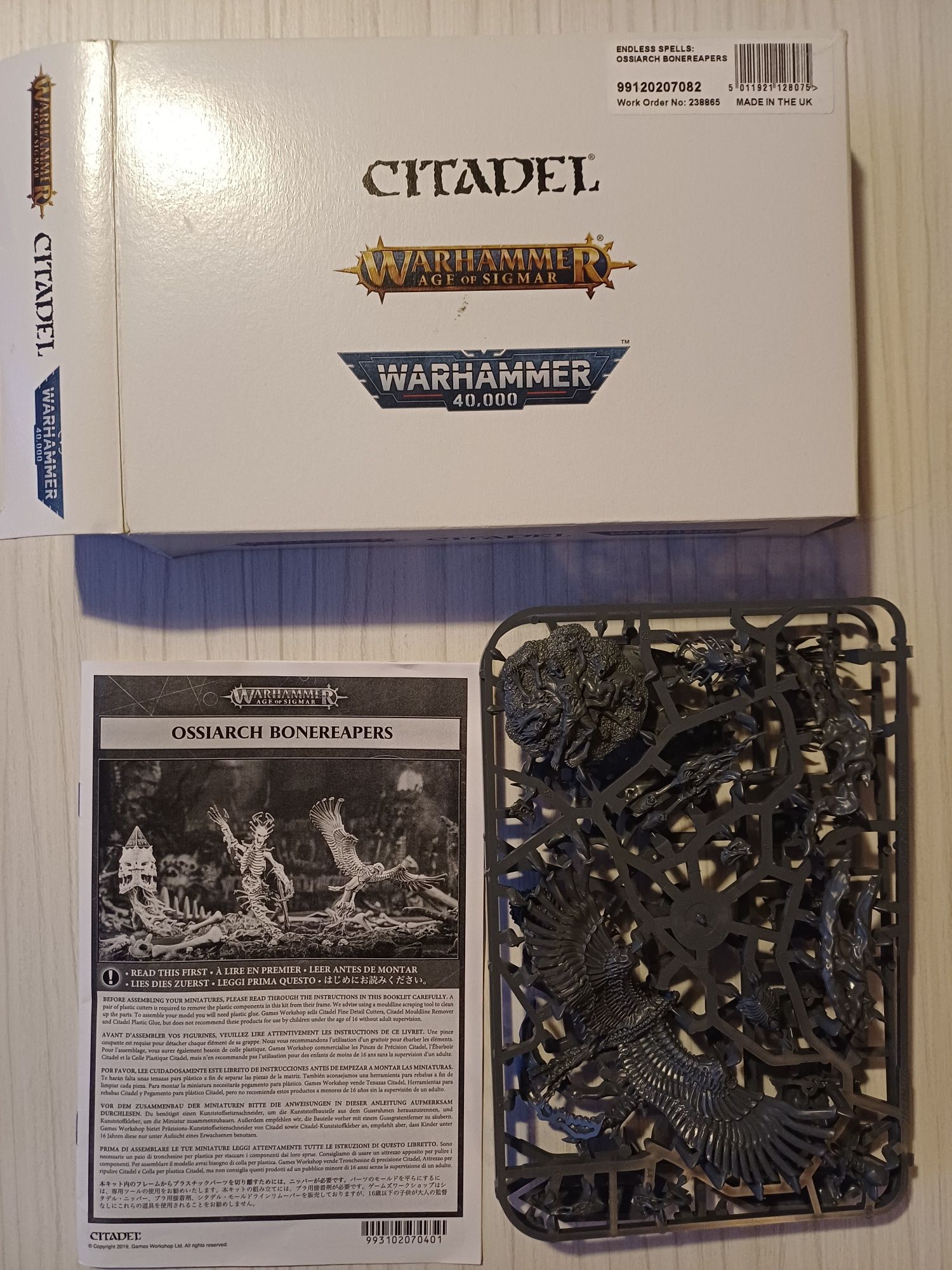 Endless Spells Ossiarch Bonereapers Warhammer Age of Sigmar Figurki