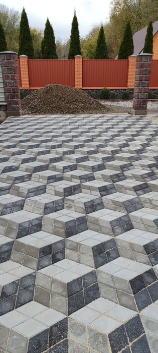 Тротуарна плитка Виготовлення