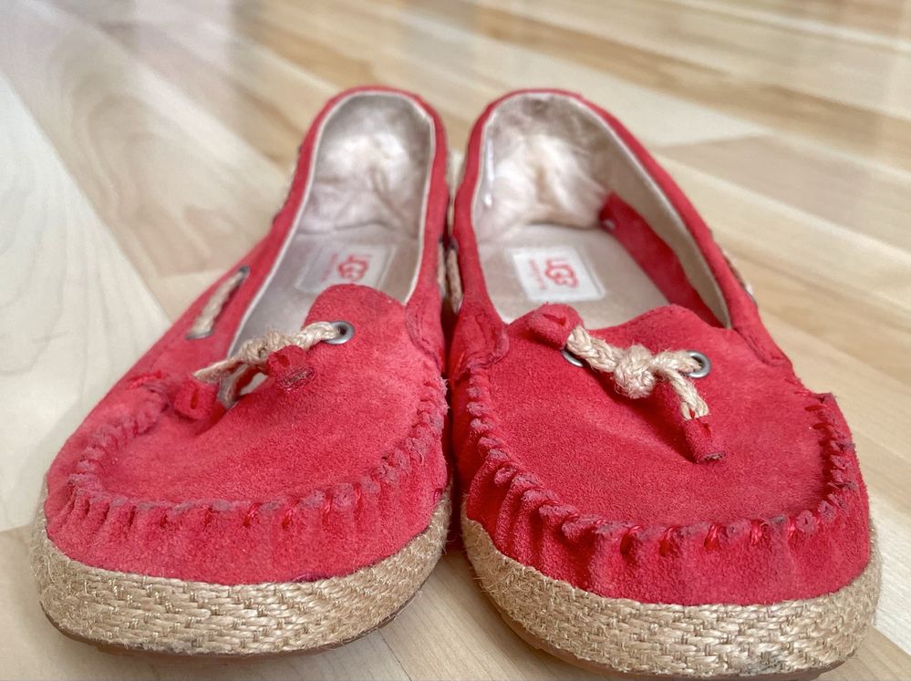 Сліпони мокасини UGG оригінал шкіра замша 37 размер