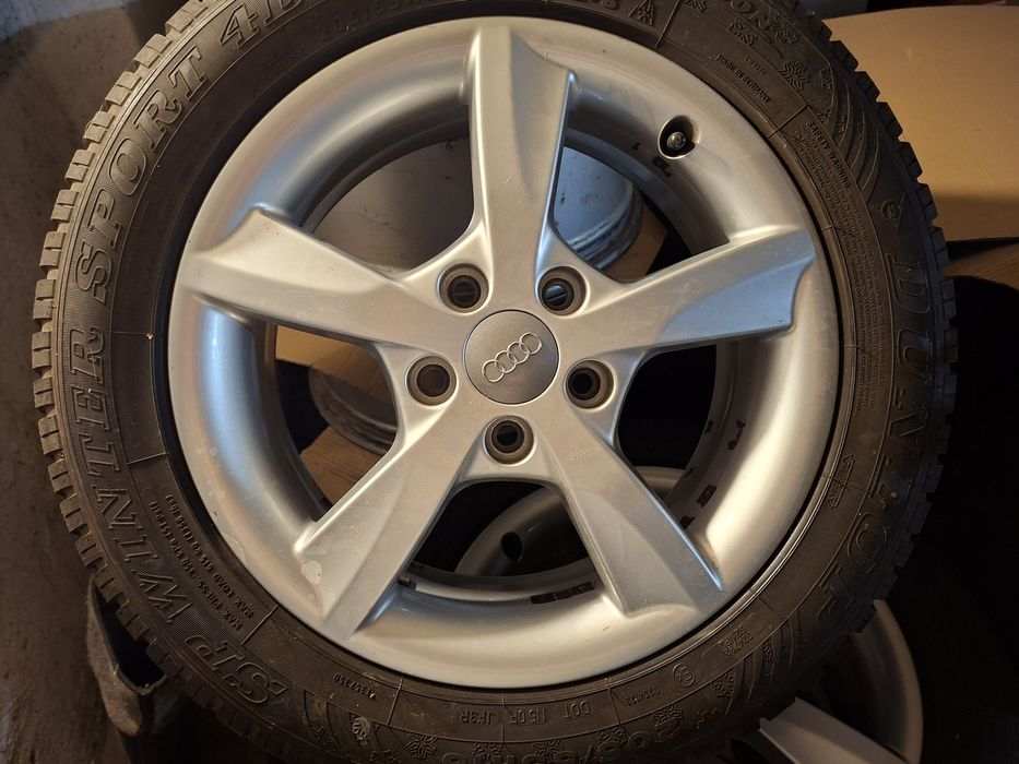 5x112 R16 Koła zimowe AUDI A3 8V 205/55 Felgi aluminiowe Oryginalne
