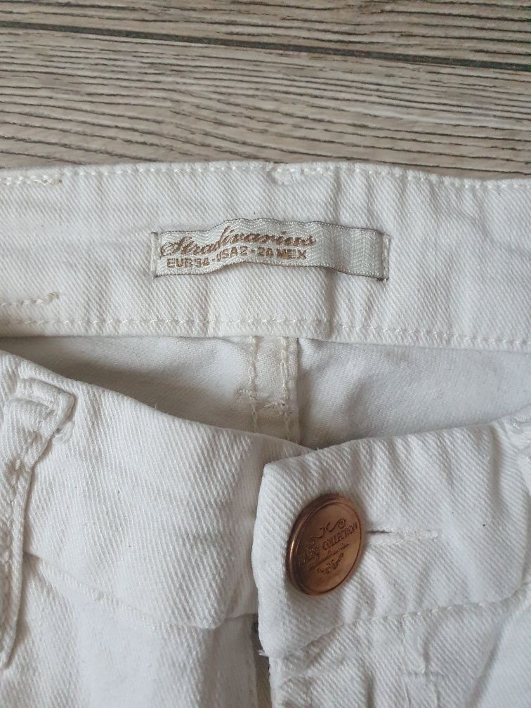 Spodnie przecierane Stradivarius XS