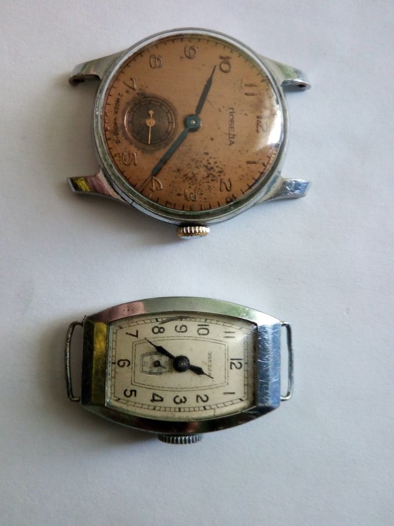 часы победа мчз,часы звезда 1953,наручные часы Победа