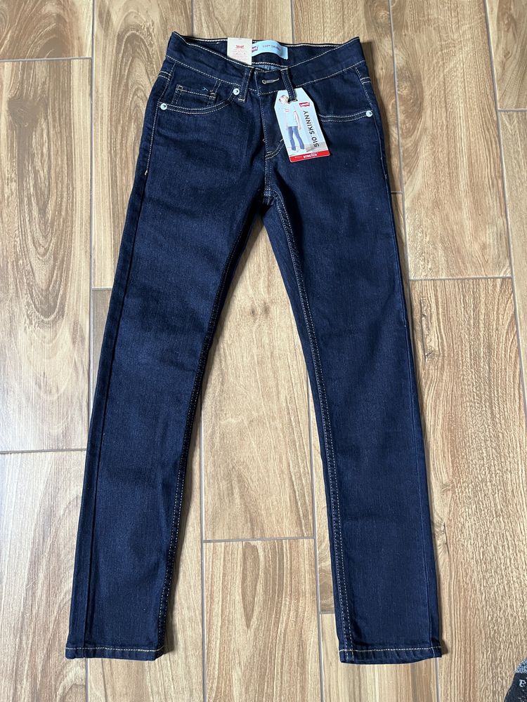 Levis strauss 510 skinny stretch 140cm 10 lat