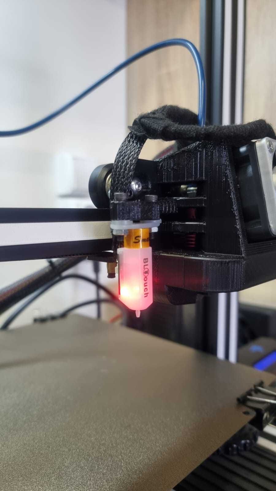 Ender 3 V2 drukarka 3D, BLTouch, PEI, Sunon dodatki