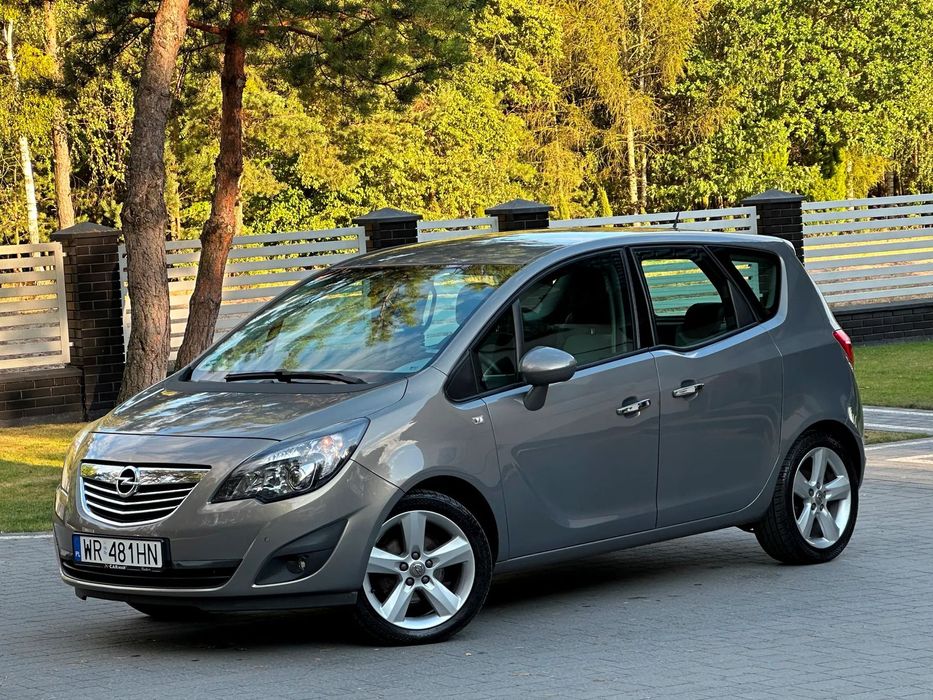 Opel Meriva OPEL MERIVA 1.4 Turbo B~Skóra~Sprowadzony Zarejestrowan~Stan Fabryczny