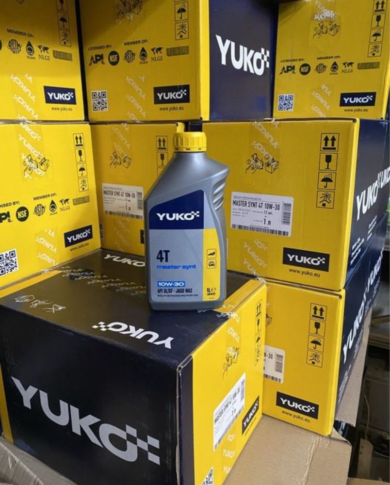 Мастило YUKO Power Synt 4T 10W-30, 1л