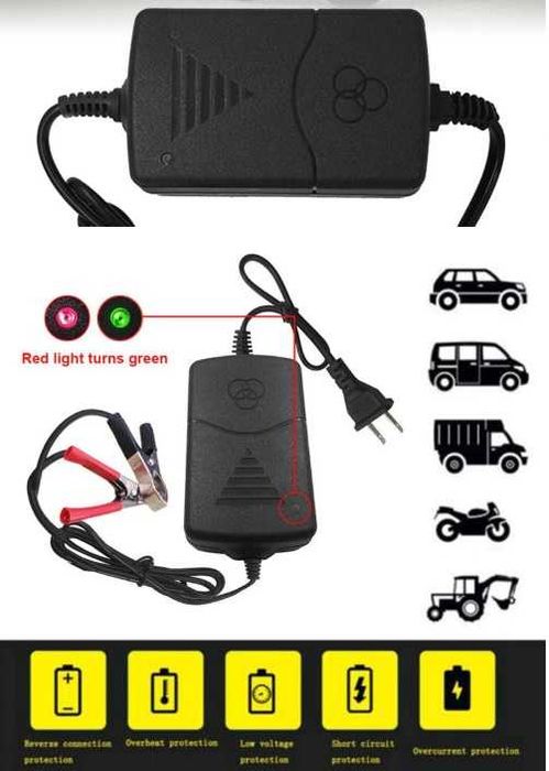 Автомобільна зарядка 12v\1,5\зарядка для аккумулятор зарядне