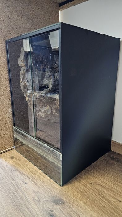 Terrarium szklane pionowe tropikalne