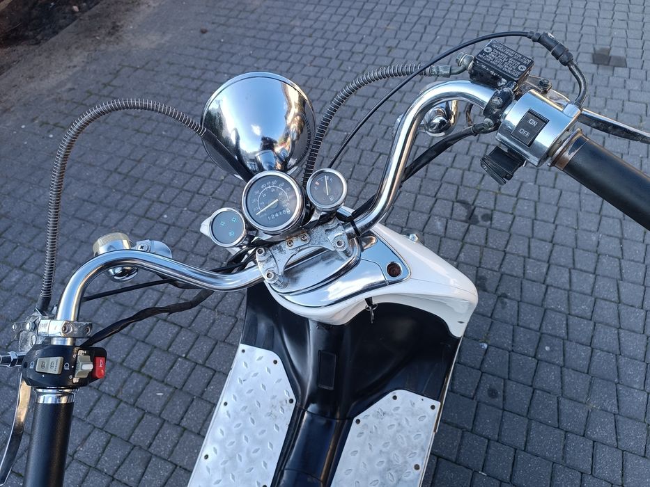 Skuter retro 50 zamiana zamienię motocykl quad cross bus prl auto