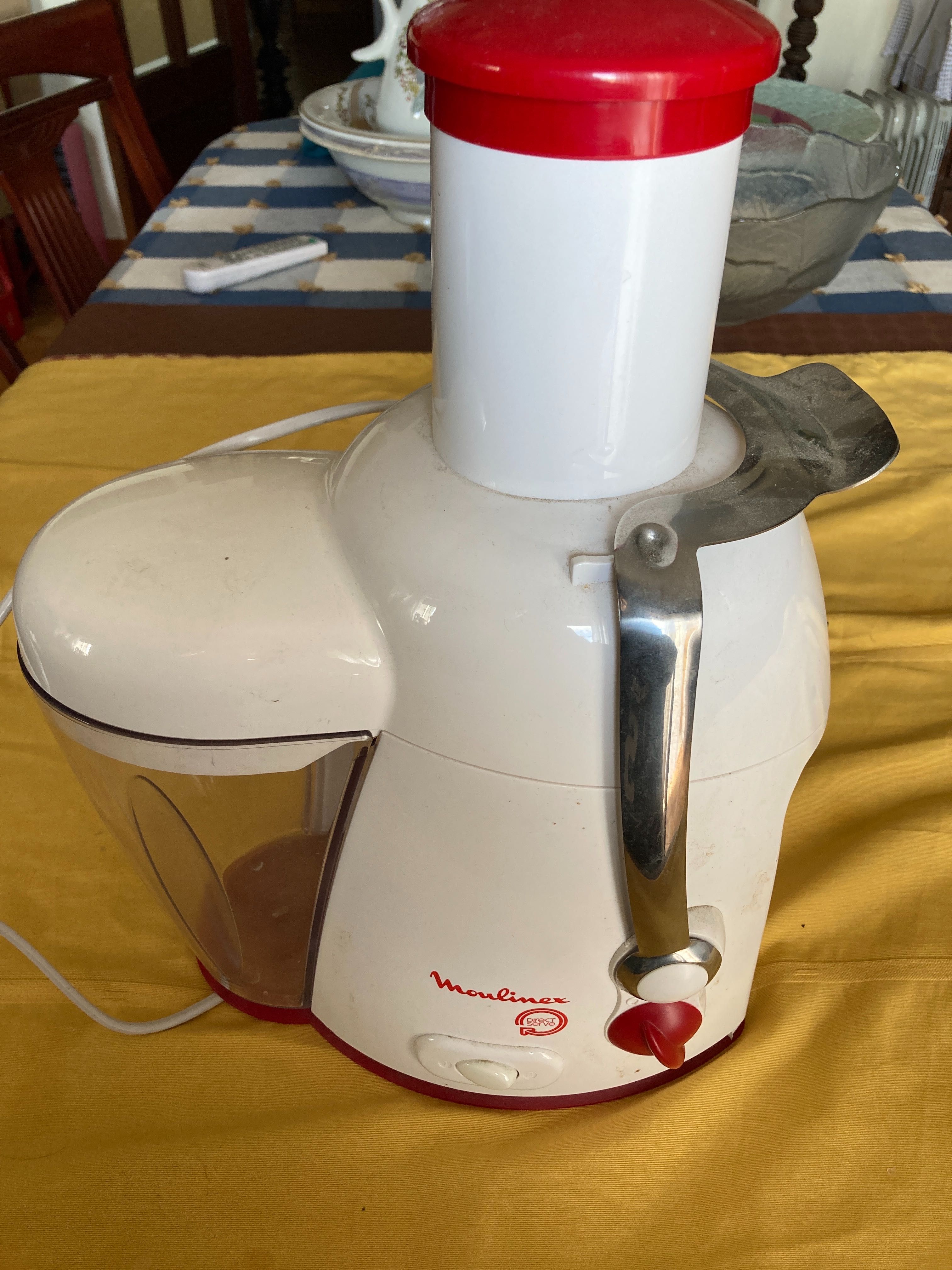 Liquificadora Centrifugadora moulinex JU400x máquina sumos