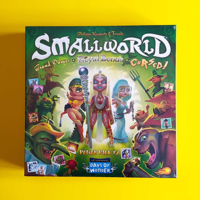Jogo Tabuleiro Small World - Expansão Cursed, Grand Dames & Royal