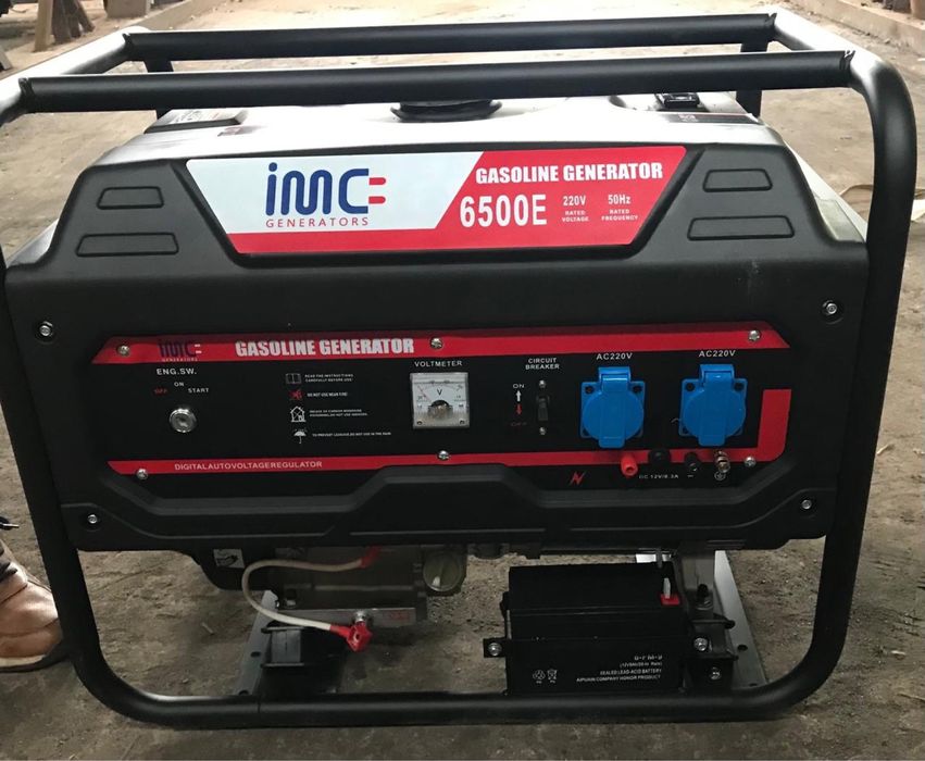 Бензиновий генератор 6,5 кВт