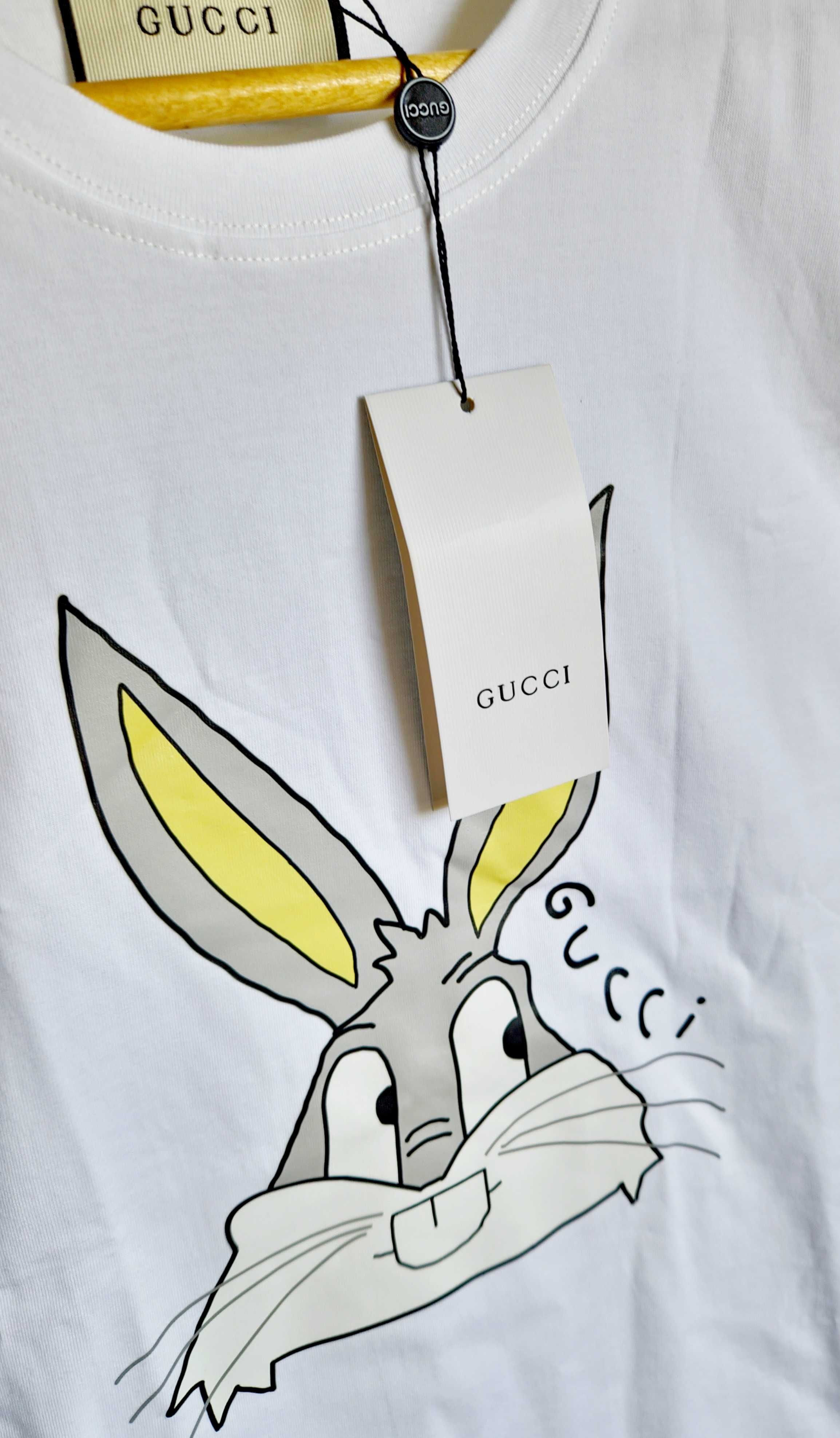 T-shirt GUCCI rabbit / królik /M