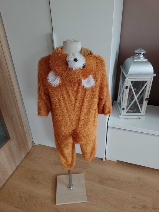 NOWY Strój karnawałowy MISIA MIŚ NIEDŹWIEDZIA przebranie 98/104 (45)