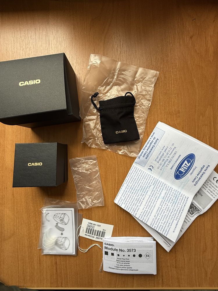 Nowy Gwarancja 6 lat paragon Casio CRW 001