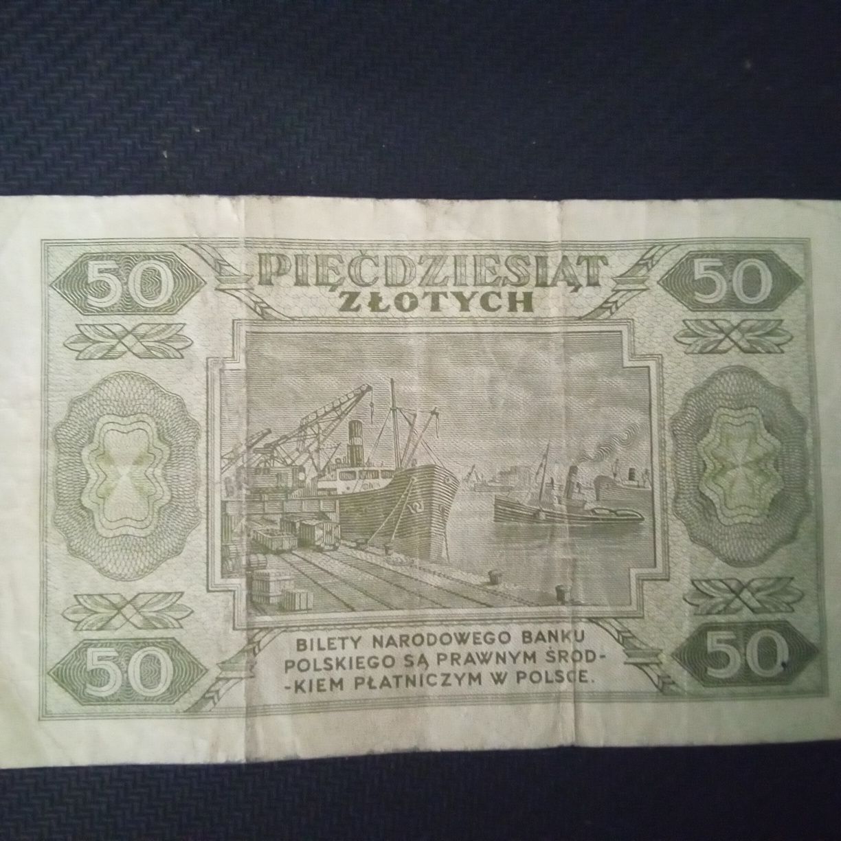 Banknot 50 zł 1948r seria EN