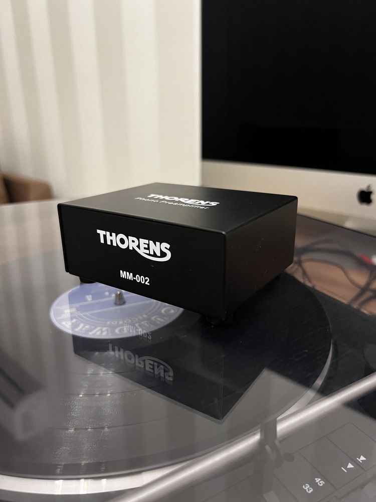 Програвач вінілу Thorens TD 158 + фонокоректор Thorens MM-002