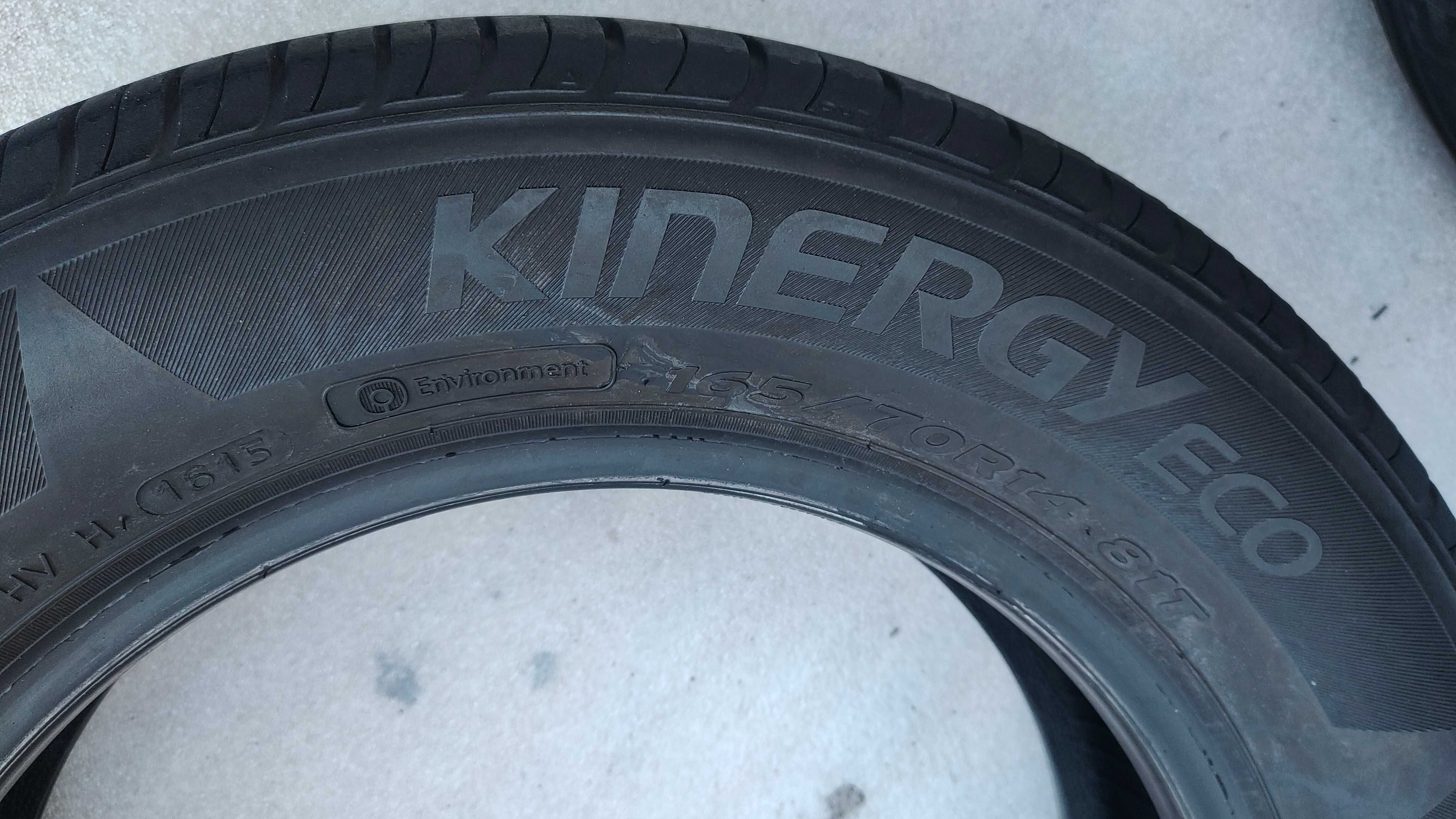 Opony Letnie 165/70/14 Hankook 4szt