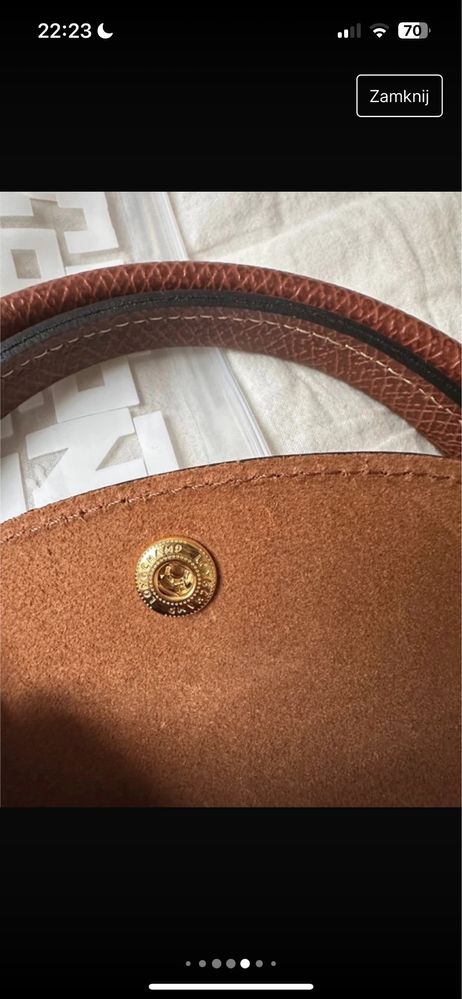 Torebka francuskiej marki longchamp rozmiar L