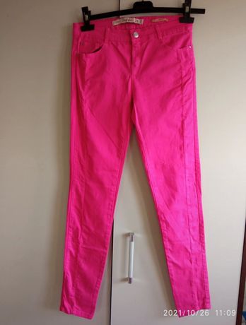 Nowe Różowe spodnie Zara 36
