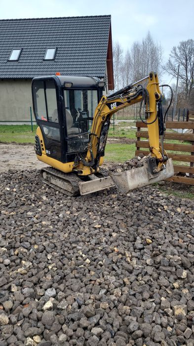 Usługi Minikoparką, transport, izolacja fundamentów
