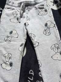 Spodnie Snoopy h&m r.98