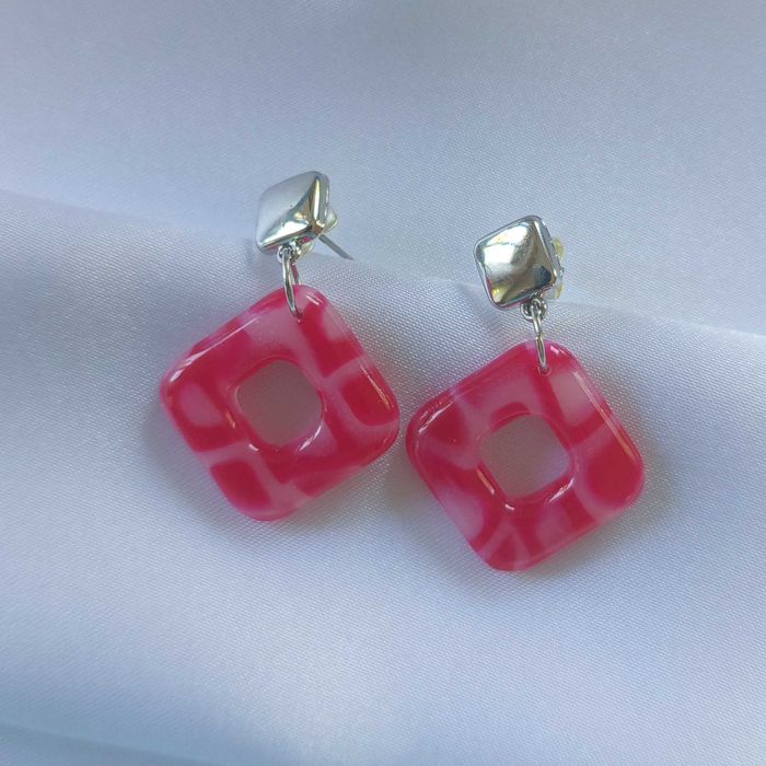 Kolczyki z gliny polimerowej - "Liwia"- handmade