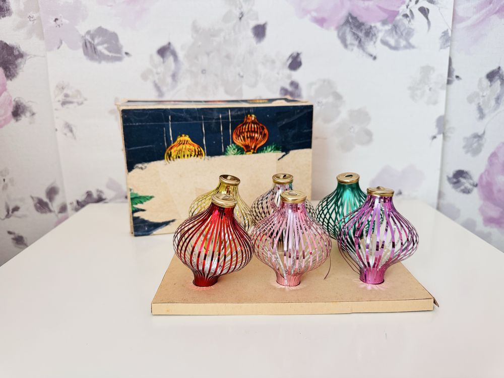 Stare bombki na choinkę, retro DDR PRL