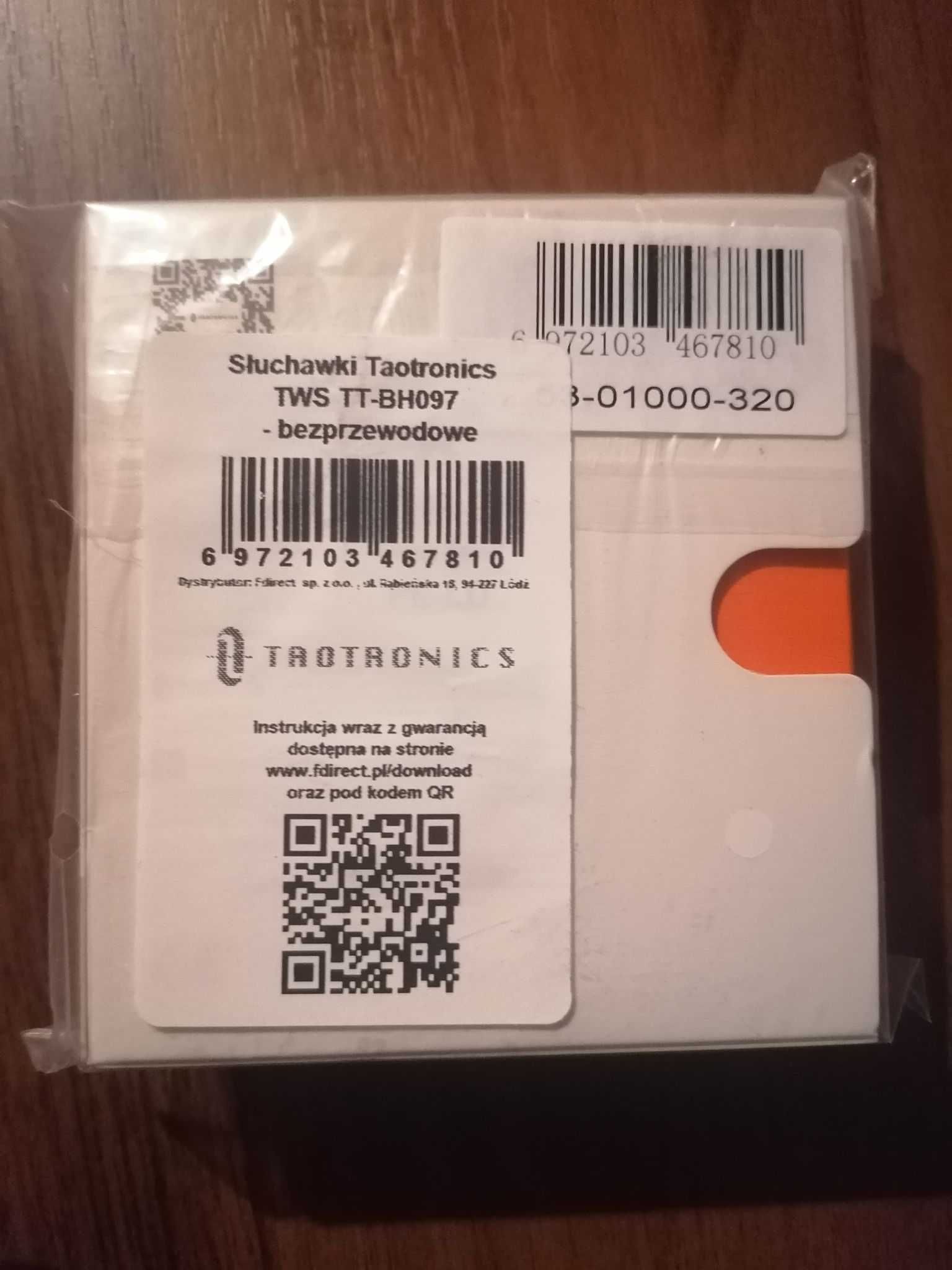 Słuchawki Taotronics TT-BH097 NOWE!!!