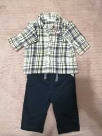 Рубашка та джинсы для хлопчика 3-6 міс
