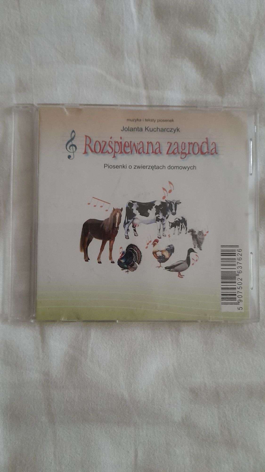 O zwierzętach, 6 książek,  2 audiobooki, płyta