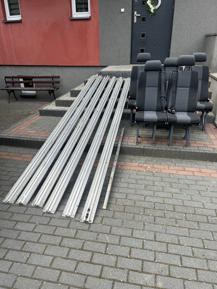 Szyny prowadnice listwy foteli  bus autobus uniwersalne